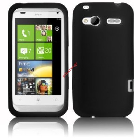 Απαλή θήκη Σιλικόνης για το HTC Radar σε μαύρο χρώμα