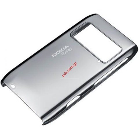 Γνήσια μεταλική θήκη Nokia silicon case CC-3013 για το N8 Hard cover silver Γνήσια μεταλική θήκη Nokia silicon case CC-3013 για το N8 Hard cover silver
