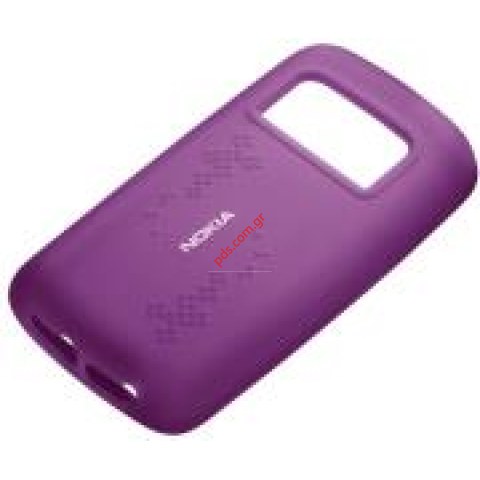 Γνήσια θήκη σιλικόνης Nokia C6, C6-01 silicone case CC-1013  purple Blister Γνήσια θήκη σιλικόνης Nokia C6, C6-01 silicone case CC-1013  purple Blister