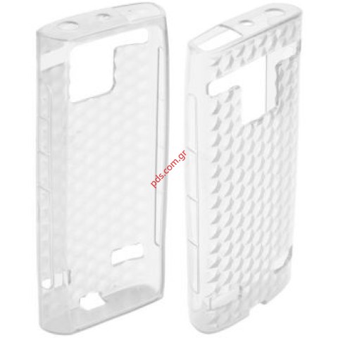 Πλαστική διάφανη ημισκλήρη θήκη Nokia X2 TRN σε γκρί χρώμα Πλαστική διάφανη ημισκλήρη θήκη Nokia X2 TRN σε γκρί χρώμα