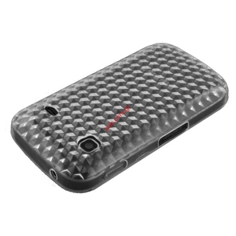 Transparent hard plastic case for Samsung S5660 Galaxy Gio Smoked black Transparent hard plastic case for Samsung S5660 Galaxy Gio Smoked black