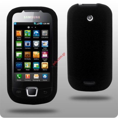 Plastic soft case silicon for Samsung i5800 Galaxy 3 in black color Plastic soft case silicon for Samsung i5800 Galaxy 3 in black color
