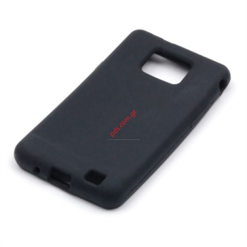 Plastic soft case silicon for Samsung i9100 Galaxy S2  in black color Plastic soft case silicon for Samsung i9100 Galaxy S2  in black color