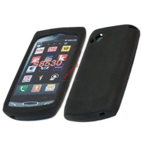 Plastic soft case silicon for Samsung S8530 Wave 2 in black color Plastic soft case silicon for Samsung S8530 Wave 2 in black color