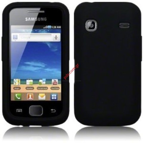 Plastic soft case silicon for Samsung S5660 Galaxy Gio in black color Plastic soft case silicon for Samsung S5660 Galaxy Gio in black color