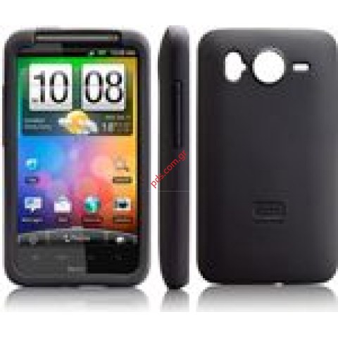 Θήκη από silicon για το HTC DESIRE HD σε μαύρο χρώμα