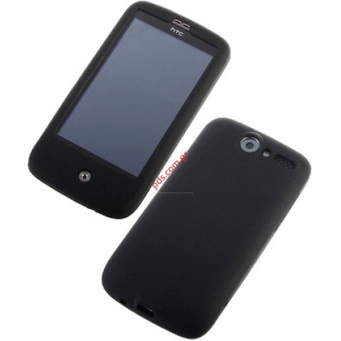 Θήκη από silicon για το HTC DESIRE σε μαύρο χρώμα