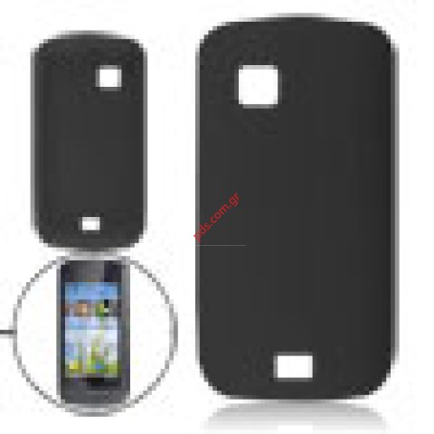 Θήκη από silicon για το Nokia C5-03  σε μαύρο χρώμα Θήκη από silicon για το Nokia C5-03  σε μαύρο χρώμα