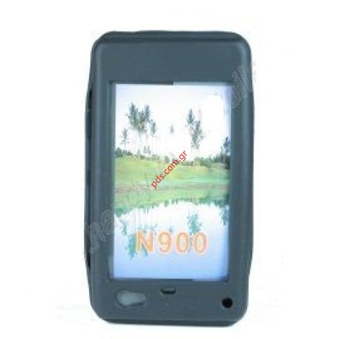 Θήκη από silicon για το Nokia N900 σε μαύρο χρώμα Θήκη από silicon για το Nokia N900 σε μαύρο χρώμα