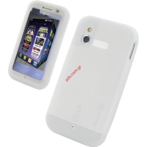 Case silicon for LG KM900 Arena in white color Case silicon for LG KM900 Arena in white color