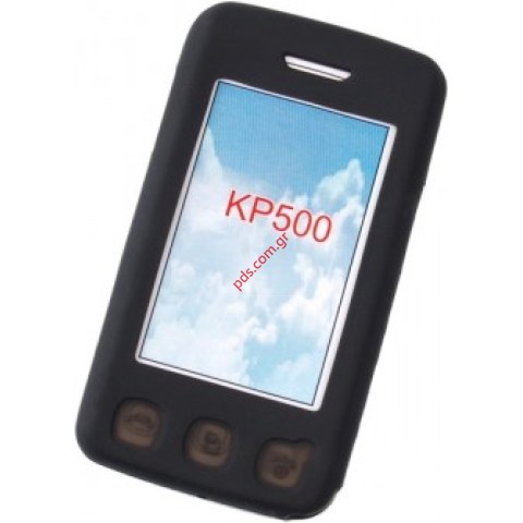 Case silicon for LG KP500 Cookie Silicon Black Case silicon for LG KP500 Cookie Silicon Black
