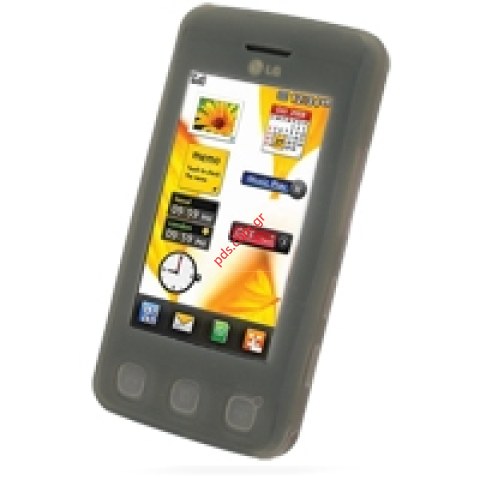 Case silicon for LG KP500 Cookie Silicon Grey  Case silicon for LG KP500 Cookie Silicon Grey