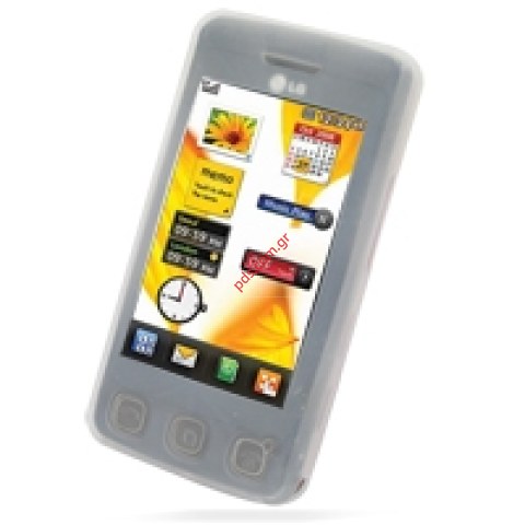 Case silicon for LG KP500 Cookie Silicon White Case silicon for LG KP500 Cookie Silicon White