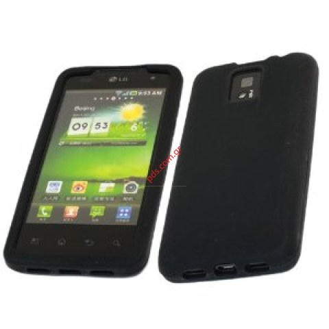 Θήκη σιλικόνης για το LG P990 Optimus 2x Silicon Black Θήκη σιλικόνης για το LG P990 Optimus 2x Silicon Black
