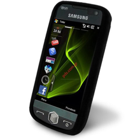 Case silicon for Samsung i8000 Omnia II black Case silicon for Samsung i8000 Omnia II black