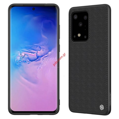 Ανθεκτική θήκη Samsung Galaxy S20 Ultra Black Hard Textured Case σε μαύρο χρώμα Ανθεκτική θήκη Samsung Galaxy S20 Ultra Black Hard Textured Case σε μαύρο χρώμα