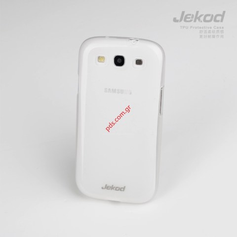 Transparent hard plastic silicon case for Samsung i9300 in transparent white color Transparent hard plastic silicon case for Samsung i9300 in transparent white color