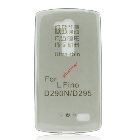 Case transparent Clear LG L Fino D290N, D295 TPU Ultra slim 0.3mm