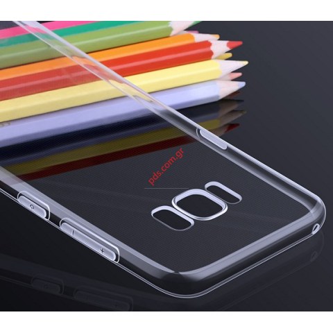 Διάφανη θήκη λεπτή 0.3mm σιλικόνης Samsung Galaxy S8 G950 Ultra Slim 