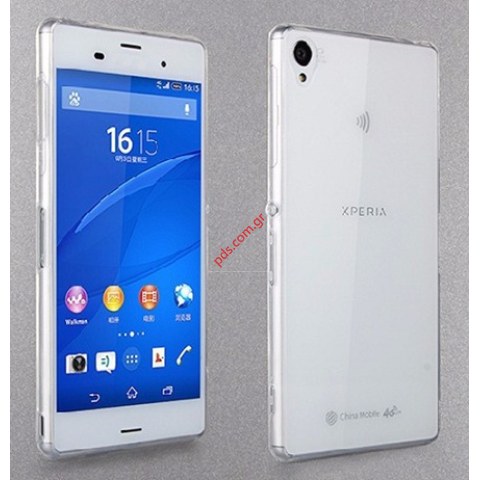 Διάφανη θήκη λεπτή 0.3mm Sony Xperia M5 E5603, E5606, E5653 TPU TRN Ultra Slim Transparent