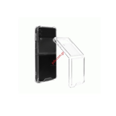 Διάφανη θήκη Samsung Galaxy Z FLIP 4 SM-F721B TPU Transparent clear case Blister Διάφανη θήκη Samsung Galaxy Z FLIP 4 SM-F721B TPU Transparent clear case Blister