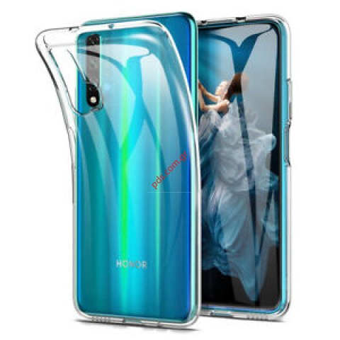 Transparent TPU case Huawei Nova 5T Transparent Slim 0.5mm (Huawei Honor 20, Huawei Nova 5T 6.26)
