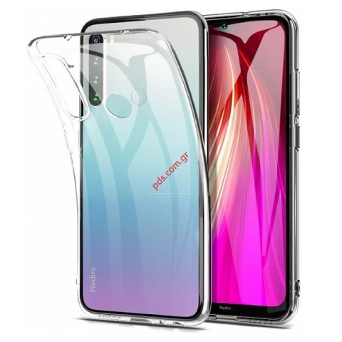 Transparent TPU case Xiaomi Note 8T Slim 0.5mm