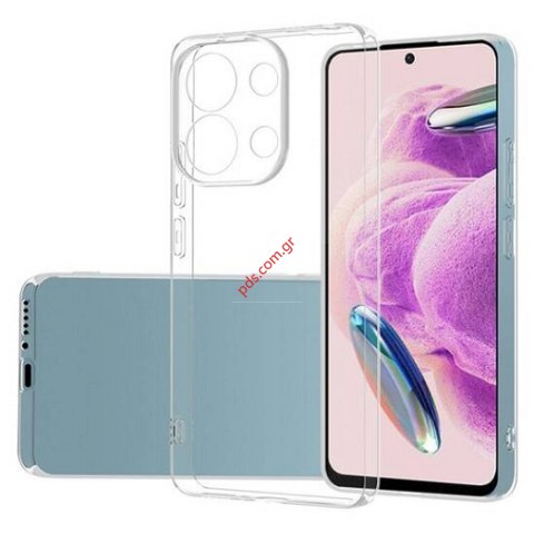 Διάφανη θήκη TPU Xiaomi Redmi Note 13 PRO 4G Clear Blister Διάφανη θήκη TPU Xiaomi Redmi Note 13 PRO 4G Clear Blister