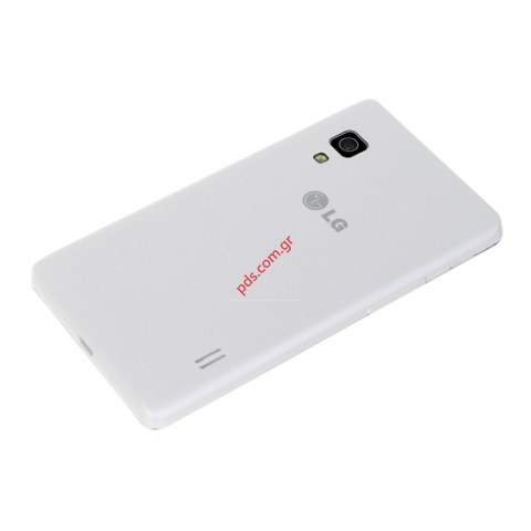 Transparent silicon case LG Optimus L5 II E450 White color