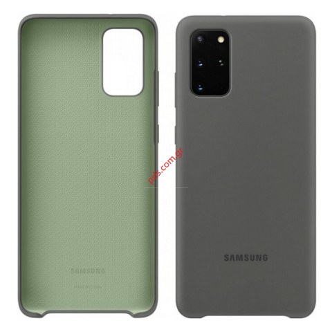 Γνήσια θήκη Silicon Samsung Galaxy S20 Plus G985 (EF-PG985TJEG) Grey σε γκρί χρώμα Blister ORIGINAL Γνήσια θήκη Silicon Samsung Galaxy S20 Plus G985 (EF-PG985TJEG) Grey σε γκρί χρώμα Blister ORIGINAL