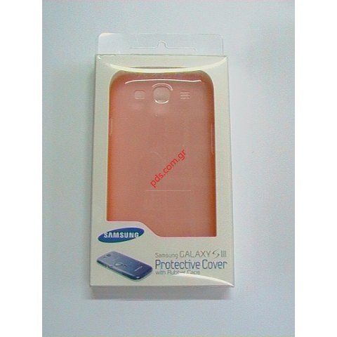 Γνήσια θήκη TPU Samsung Galaxy S3 i9300 Pink σε ρόζ χρώμα EFC-1G6WPE Blister Γνήσια θήκη TPU Samsung Galaxy S3 i9300 Pink σε ρόζ χρώμα EFC-1G6WPE Blister