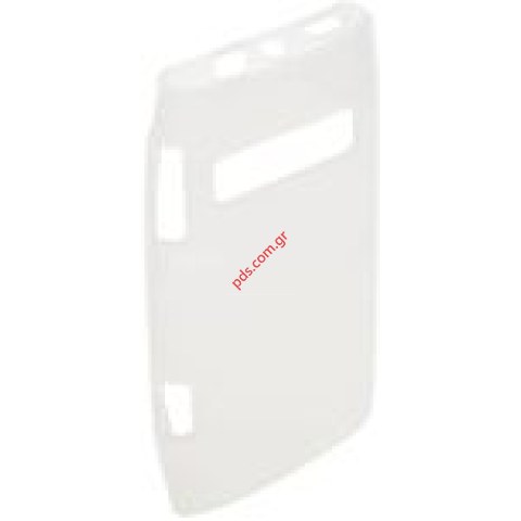 Πλαστική διάφανη ημίσκληρη θήκη Nokia X7-00 σε λευκό χρώμα  Πλαστική διάφανη ημίσκληρη θήκη Nokia X7-00 σε λευκό χρώμα