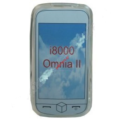 Transparent hard plastic case for Samsung i8000 Omnia 2 Transparent hard plastic case for Samsung i8000 Omnia 2