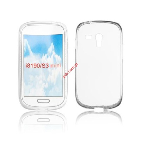 Transparent soft case for Samsung i8190 Galaxy S3 Mini  Transparent soft case for Samsung i8190 Galaxy S3 Mini