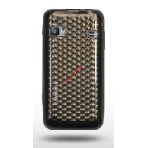 Transparent hard plastic case for Samsung S7230 (Wave 723) in smoked black Transparent hard plastic case for Samsung S7230 (Wave 723) in smoked black