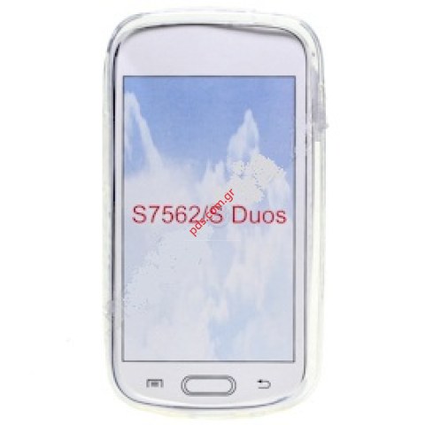 Transparent hard plastic case for Samsung S7562 Galaxy S Duos  Transparent hard plastic case for Samsung S7562 Galaxy S Duos