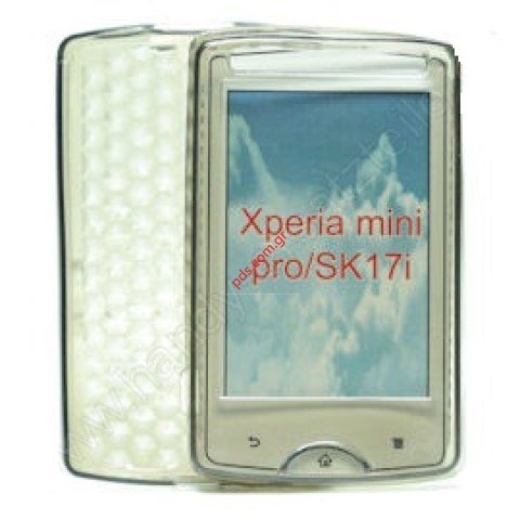Πλαστική διάφανη ημισκλήρη θήκη SonyEricsson Xperia Mini Pro (SK17) Πλαστική διάφανη ημισκλήρη θήκη SonyEricsson Xperia Mini Pro (SK17)