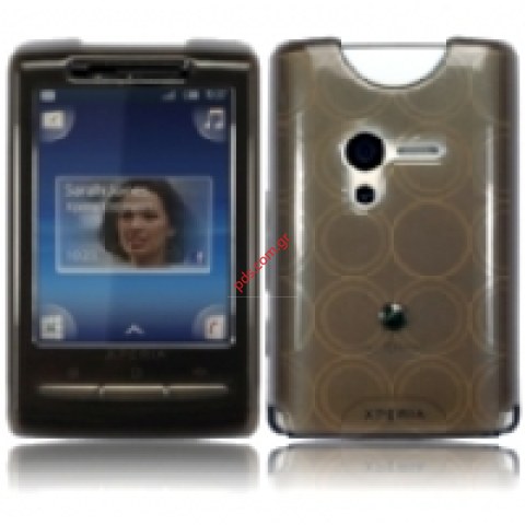 Πλαστική διάφανη ημισκλήρη θήκη SonyEricsson Xperia X10 Mini  Πλαστική διάφανη ημισκλήρη θήκη SonyEricsson Xperia X10 Mini
