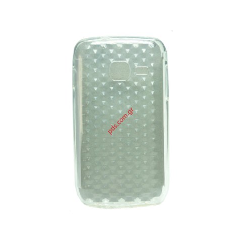 Πλαστική διάφανη θήκη Samsung S5380 Wave Y TRN σε λευκό