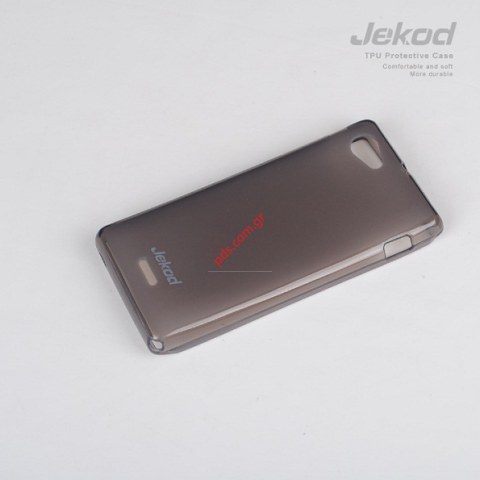 Πλαστική θήκη TPU Jekod Sony J ST26i Black σε μαύρο χρώμα 