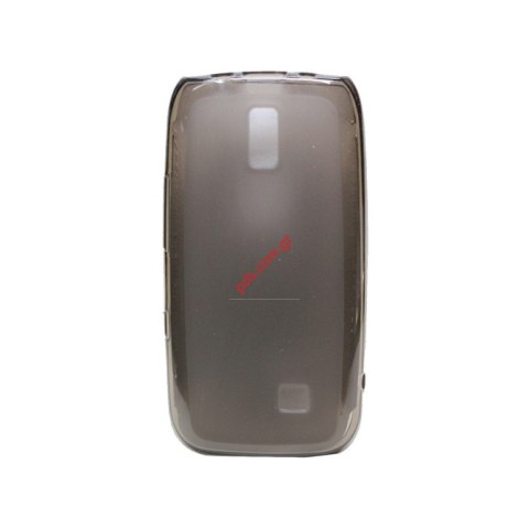 Πλαστική θήκη TRN Nokia Asha 308, 309 Black σε καπνισμένο μαύρο χρώμα (Black cyrcle)