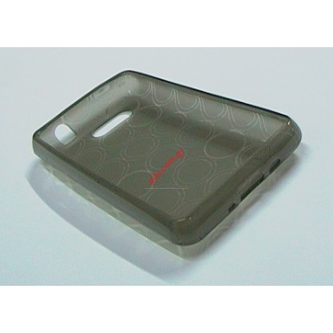 Θήκη από πλαστικό για το HTC HD MINI  σε μαύρο χρώμα Transparent