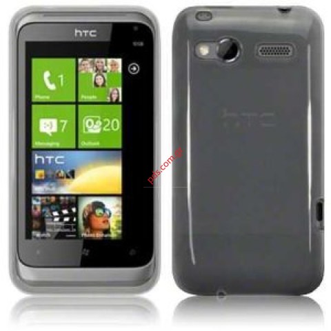 Θήκη από πλαστικό για το HTC Radar σε μαύρο χρώμα Transparent