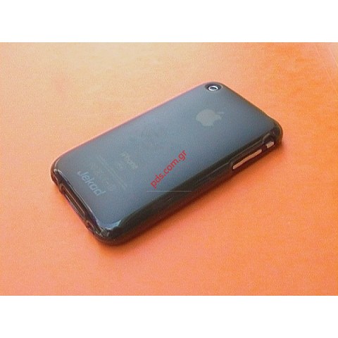 Θήκη Apple iPhone 3Gs Jekod TPU Black σε μαύρο χρώμα transparent (blister)
