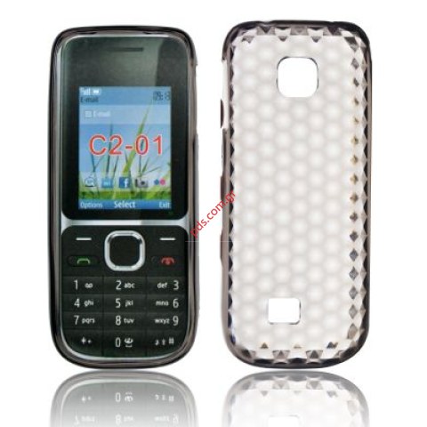 Θήκη διάφανη από TPU Nokia C2-01 transparent Black Θήκη διάφανη από TPU Nokia C2-01 transparent Black