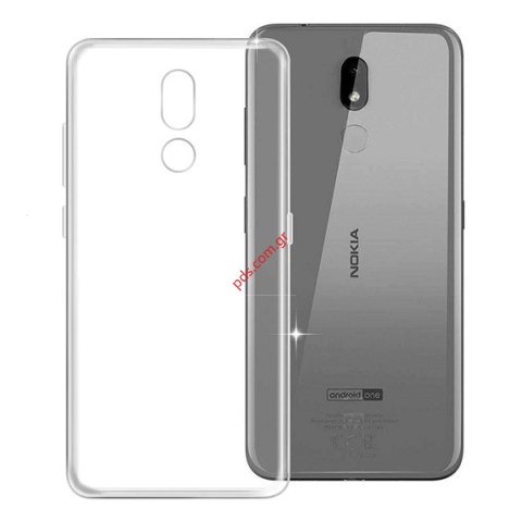 Case slim TPU ultra thin 0.3mm clear Nokia 3.2 6.26 inch Case slim TPU ultra thin 0.3mm clear Nokia 3.2 6.26 inch