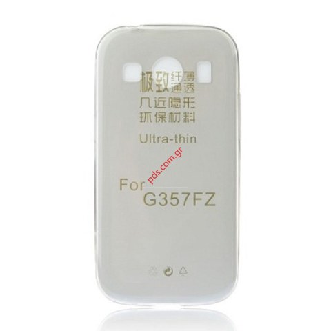 Θήκη διάφανη λεπτή Samsung G357FZ Galaxy Ace 4 Black σε σκούρο χρώμα Θήκη διάφανη λεπτή Samsung G357FZ Galaxy Ace 4 Black σε σκούρο χρώμα