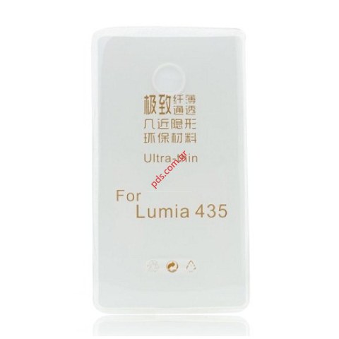Θήκη διάφανη λεπτή TPU Microsoft Lumia 435 Ultra slim 0.3mm Θήκη διάφανη λεπτή TPU Microsoft Lumia 435 Ultra slim 0.3mm