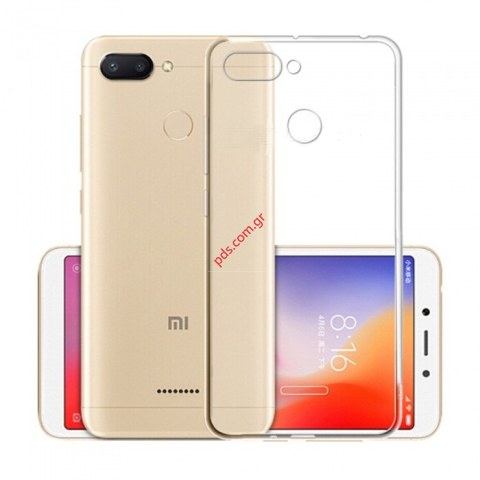 Case slim TPU ultra thin 0.3mm clear Xiaomi RedMi 6
