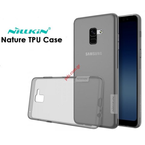 Θήκη διάφανη Nillkin Nature Samsung A530 Galaxy A8 Grey σε γκρί χρώμα 